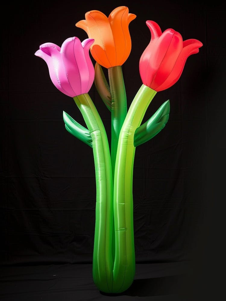 Bright Inflatable Flowers Tulip 1