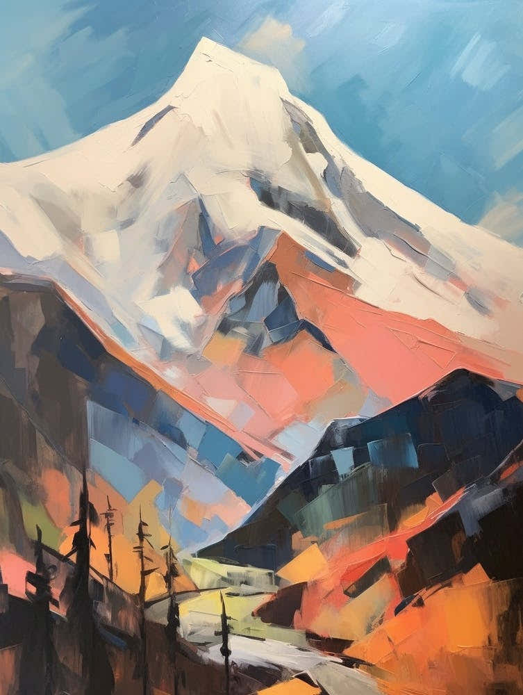 Great End England 1 Mountain Painting