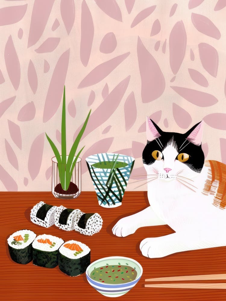 Cat And Sushi 3