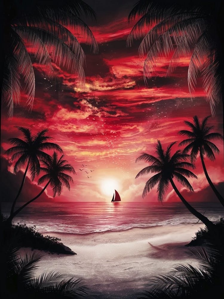 Sunset At The Beach 13