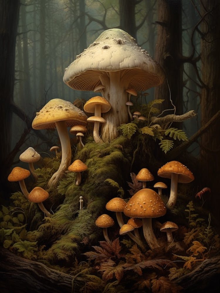 Forest Mushrooms 1