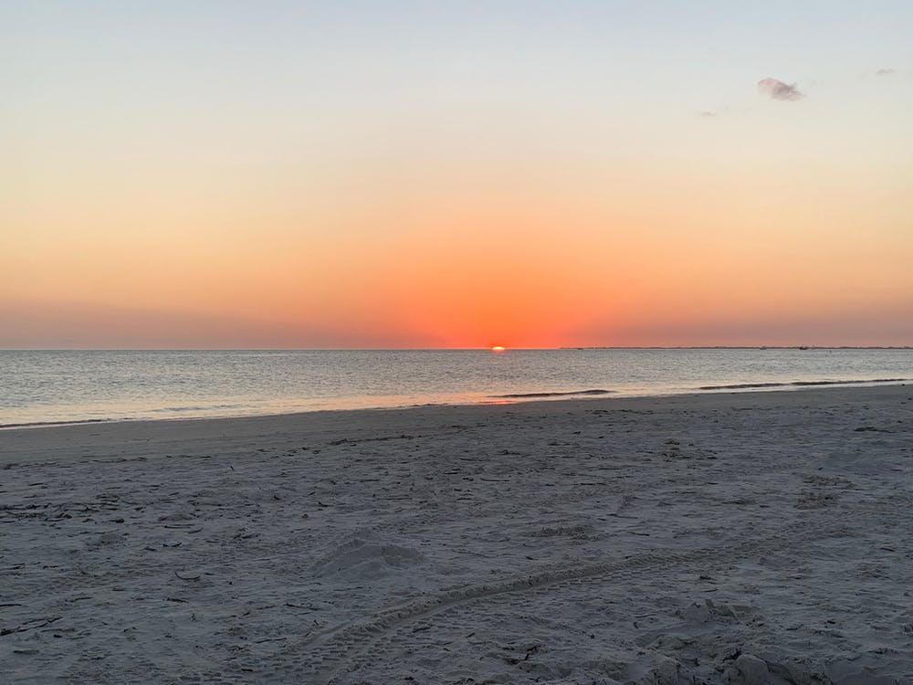 Sunset On The Beach
