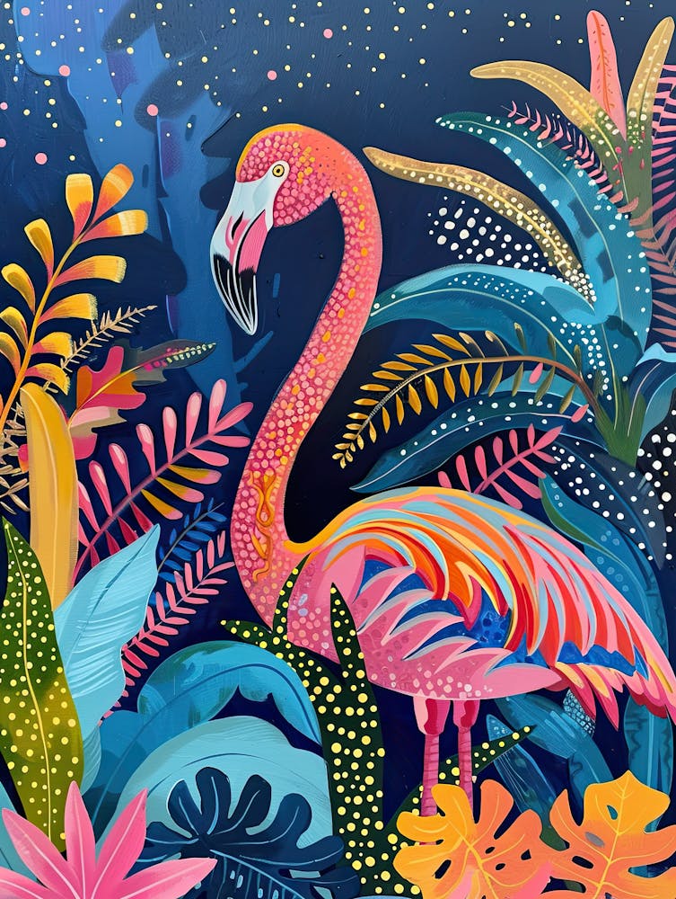 Golden Tropics Matisse Style