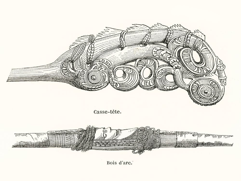 Decorative Motifs On Weapons, Albert Racine
