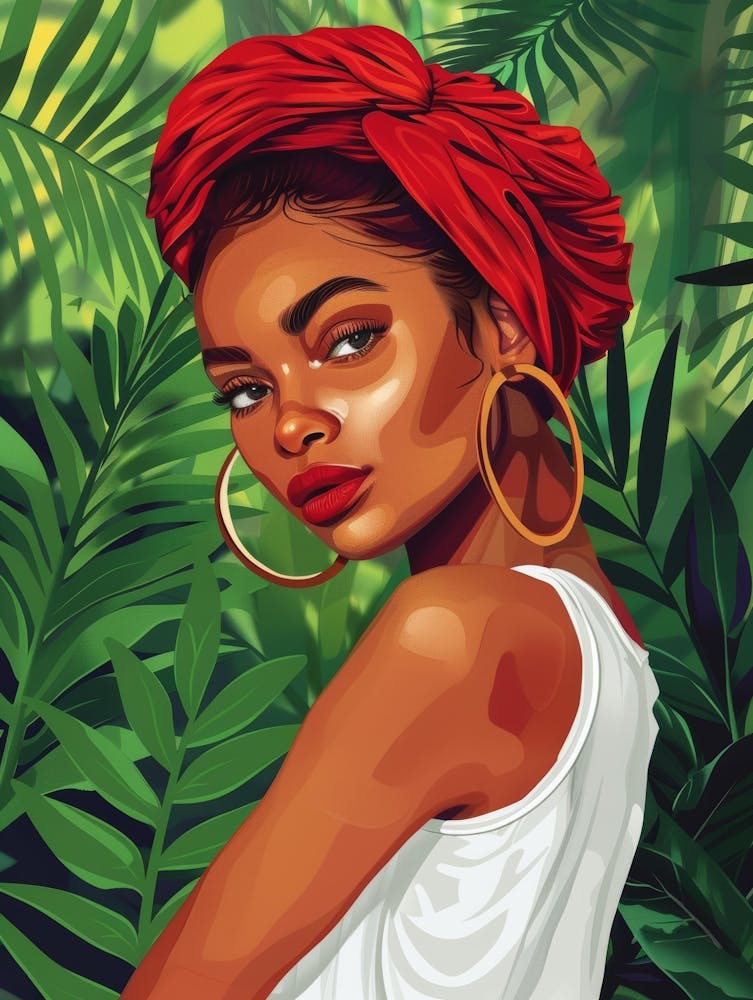 Afro-American Girl 3