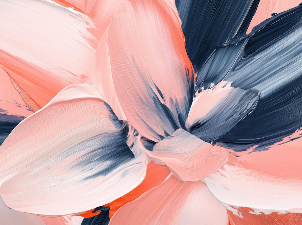 Abstract Flower Painting 27