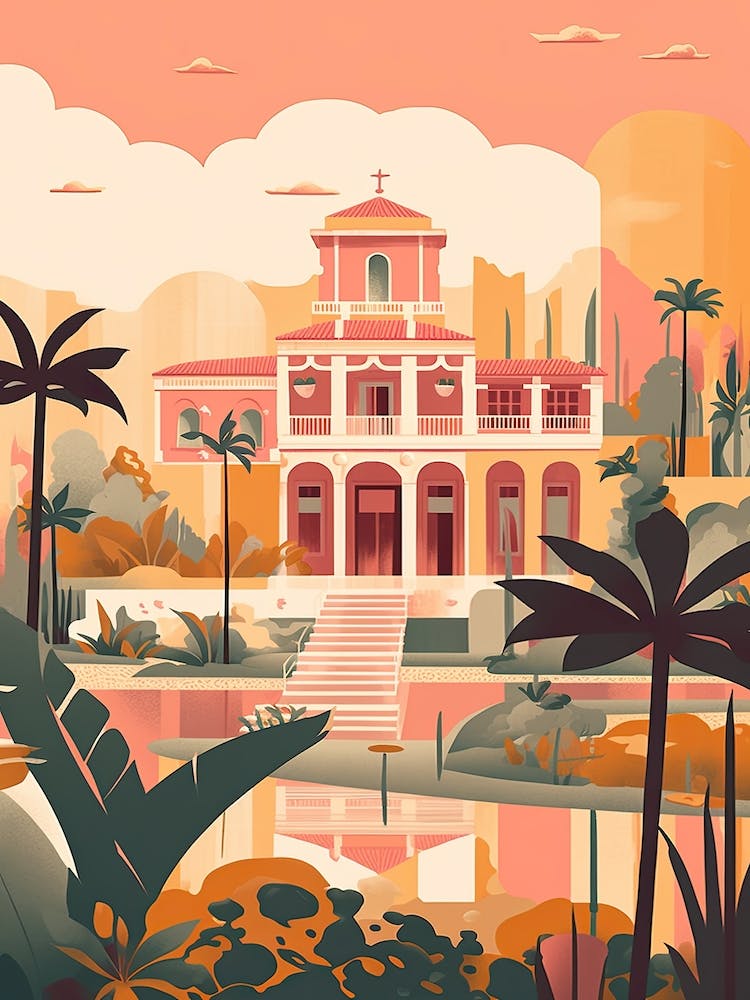 Guadalajara Mexico Illustration 3