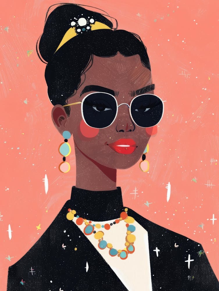 Black Woman In Sunglasses 5