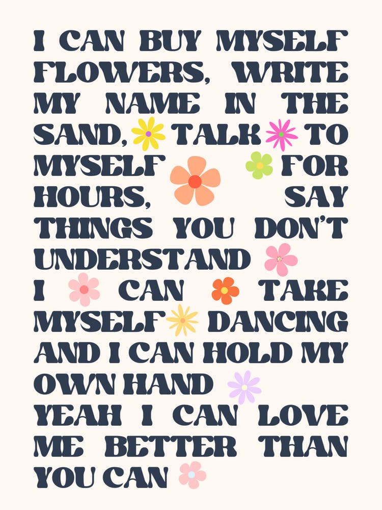 Miley Cyrus Flowers Black And White