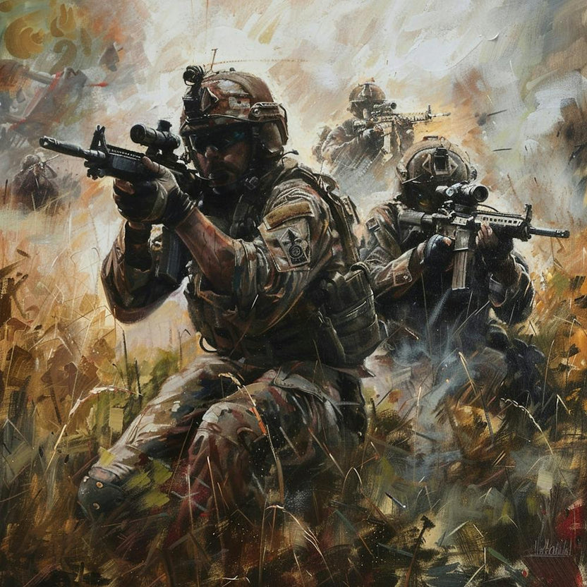'Soldiers In Action'