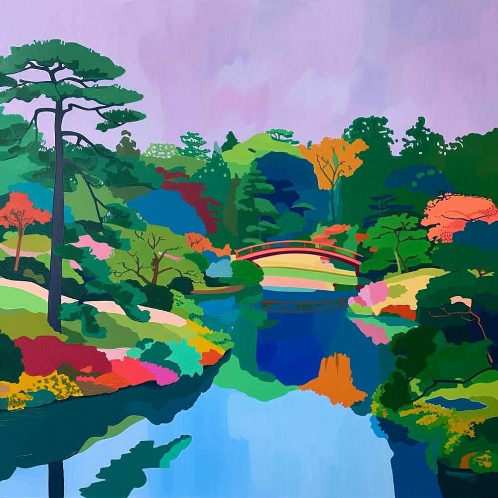 Colourful Gardens Shinjuku Gyoen National Gardens Japan 2