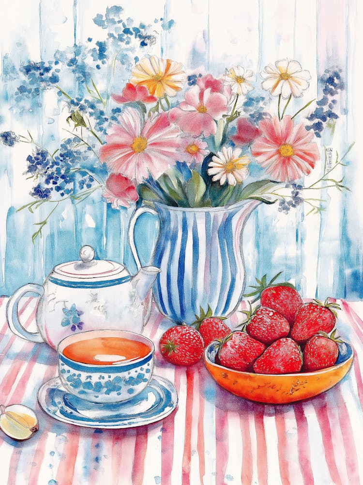 Strawberry Tea