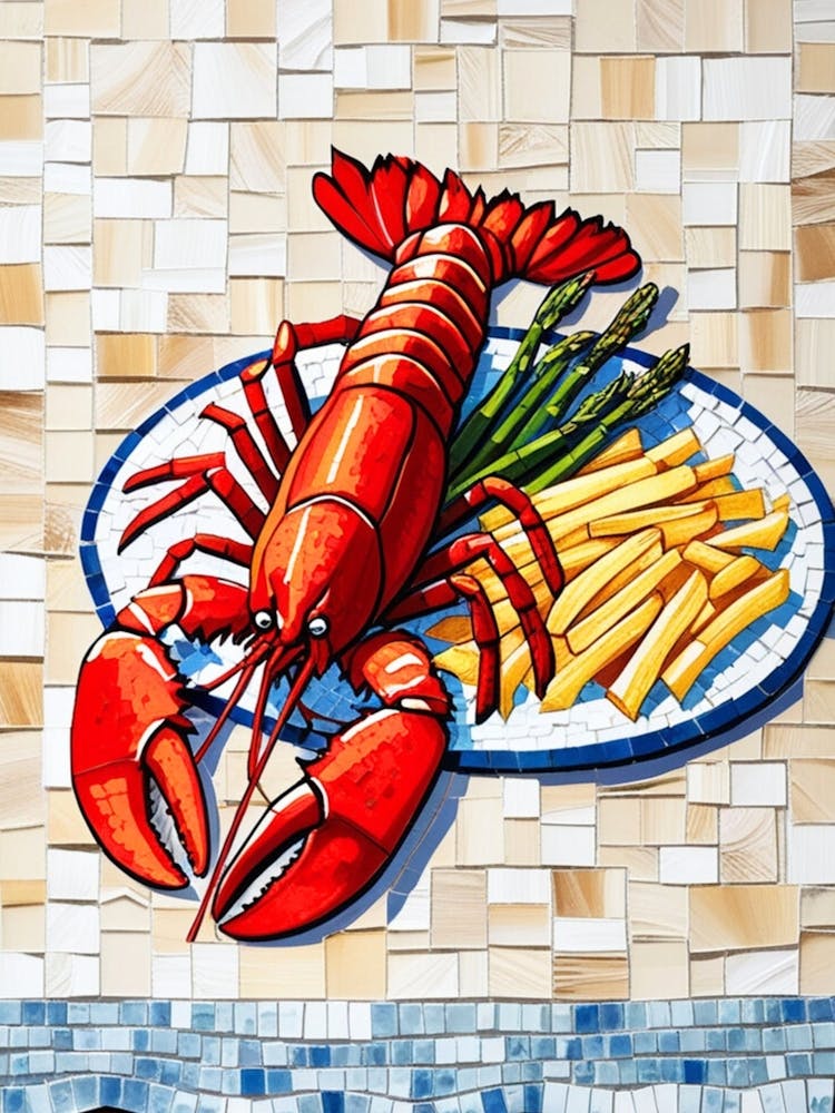Lobster On A Plate 4