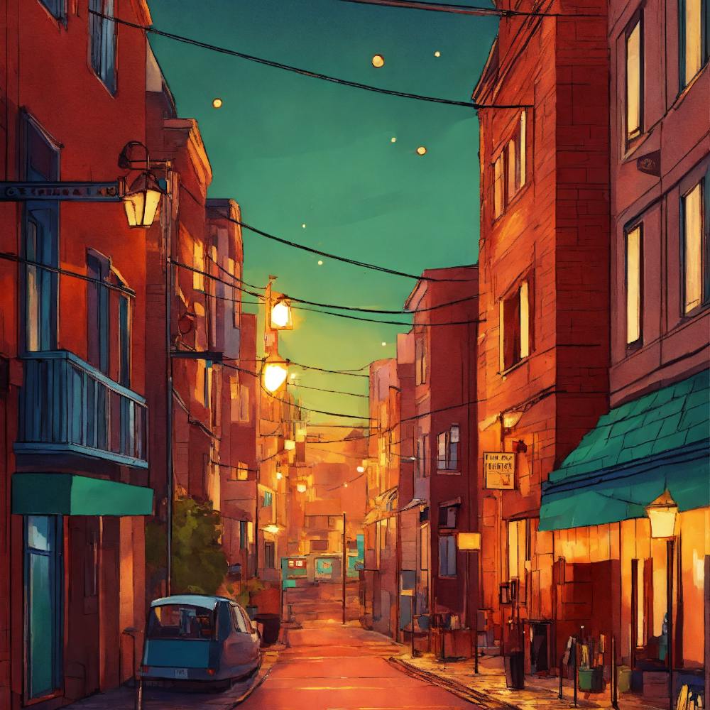 Street At Night 1