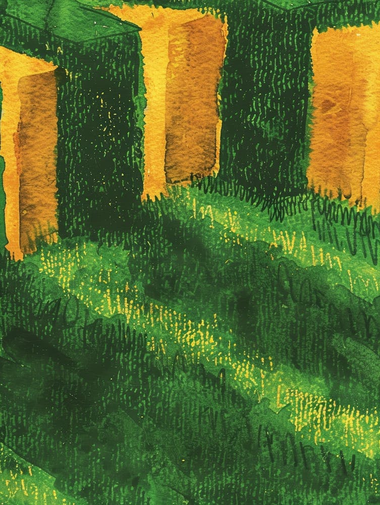 Maze Painting