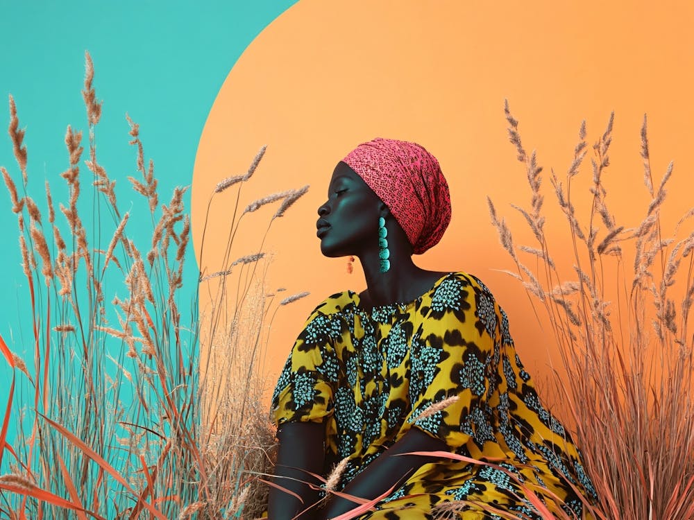 Portrait Of African Woman 2