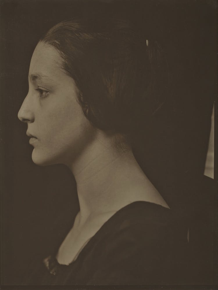 Portrait Of Eva Herrmann, Alfred Stieglitz