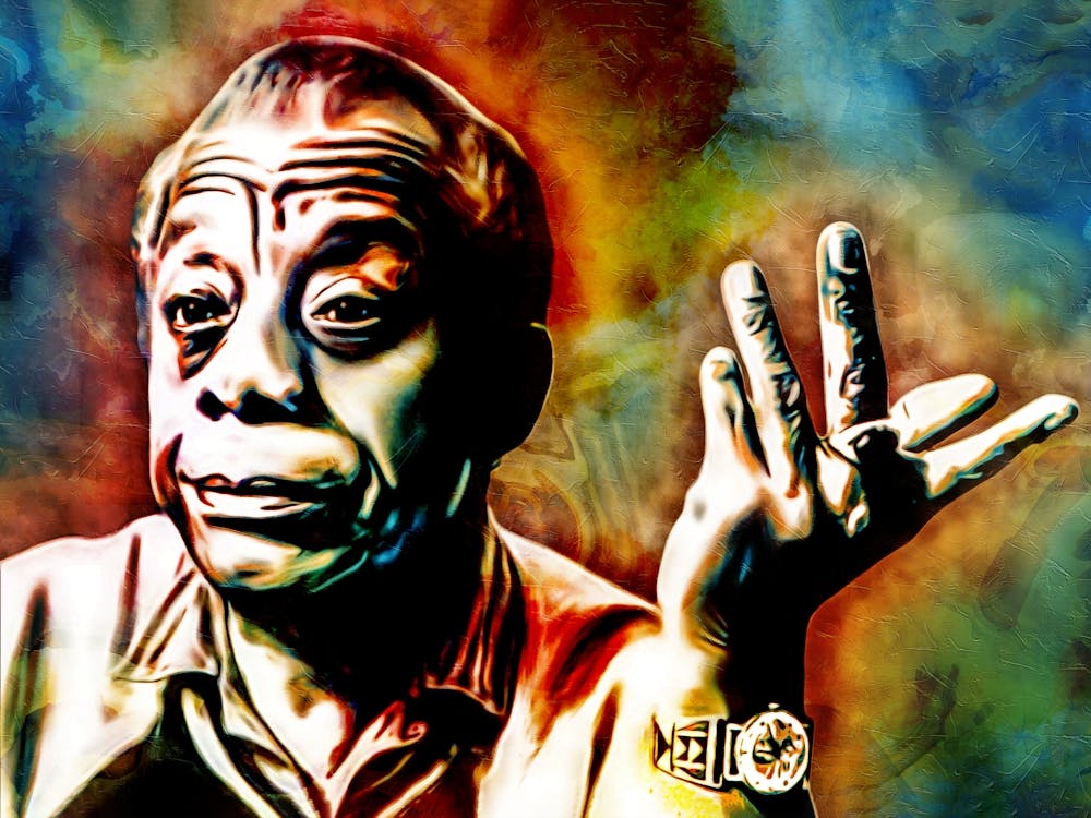 Painting Of James Baldwin
