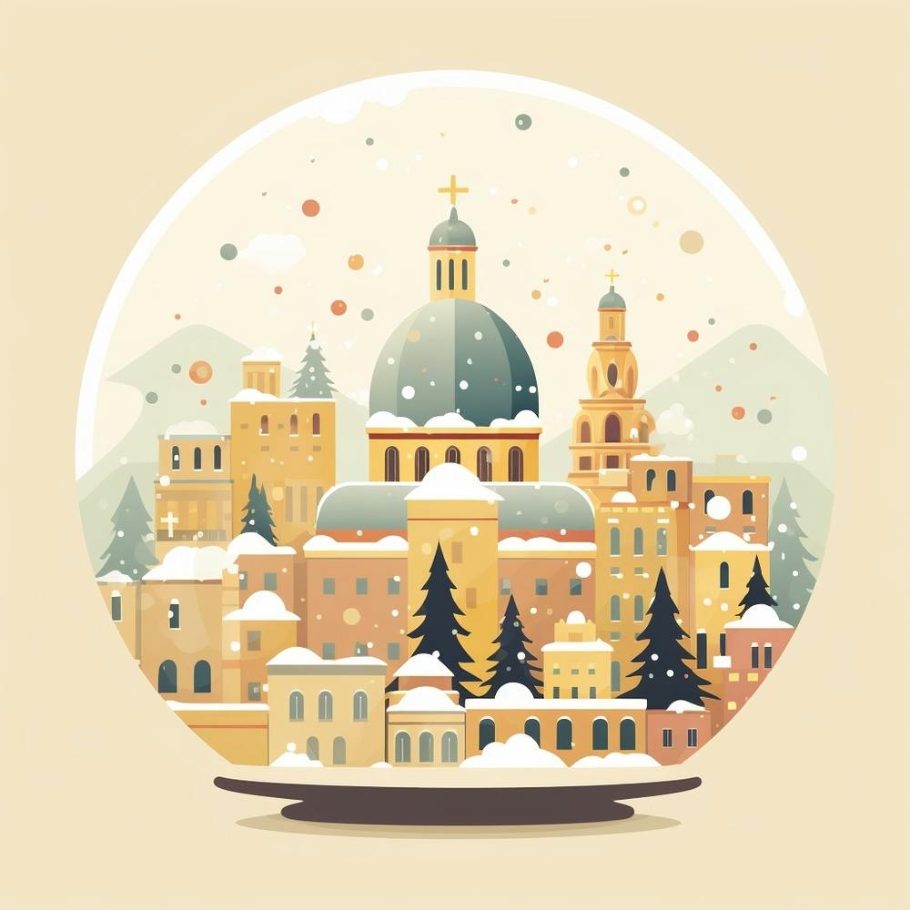 Florence Italy 3 Snowglobe