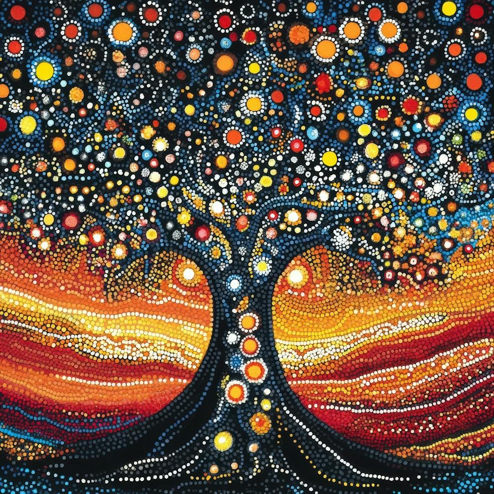 Colorful Tree of Life 25