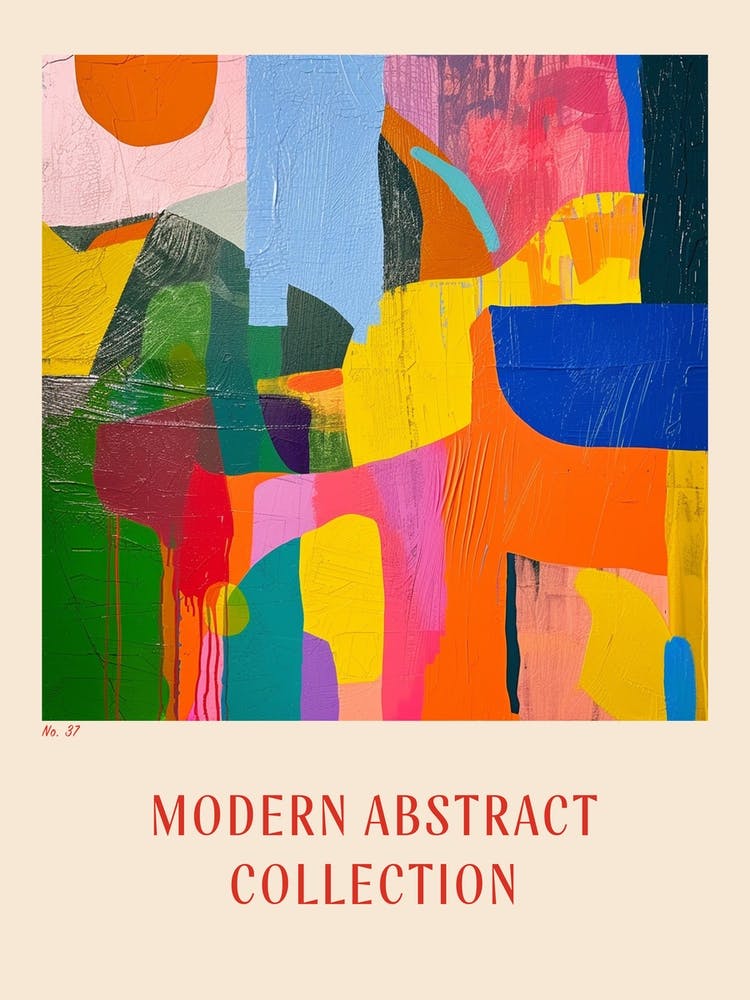 Modern Abstract Collection Poster 37