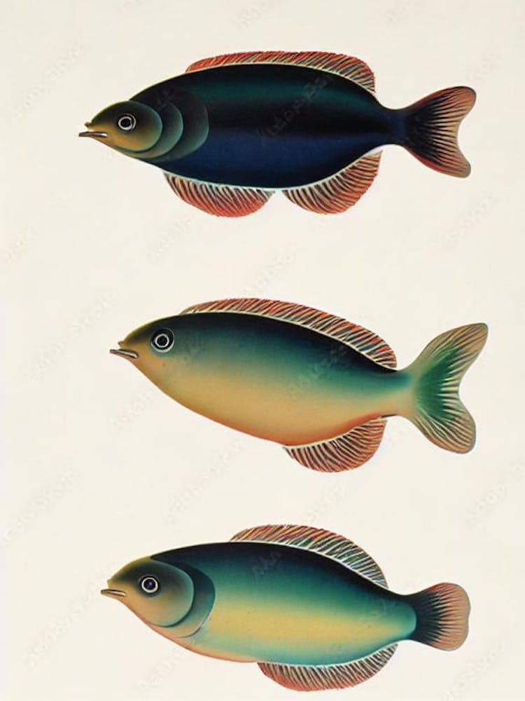 Sea Slug Vintage Poster