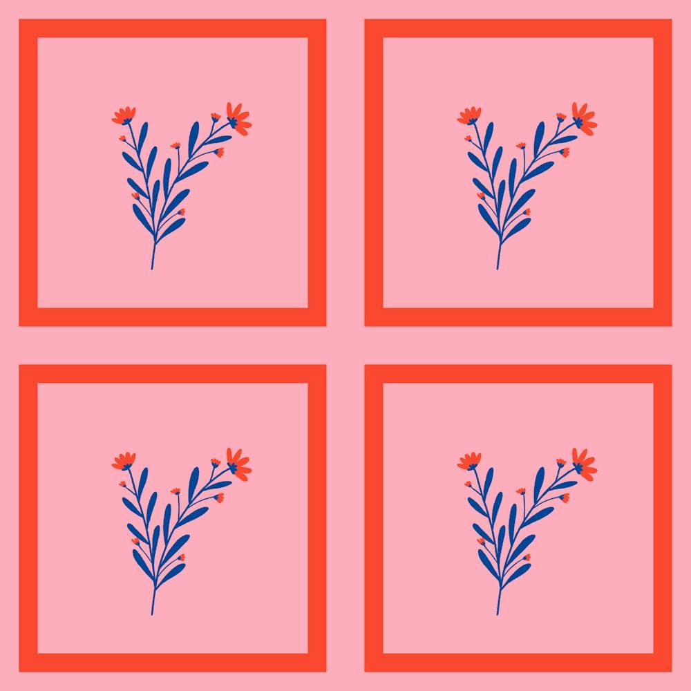 Framed Flowers