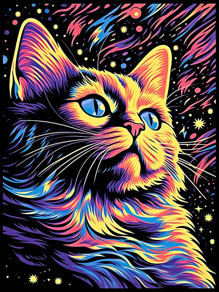 Cosmic Furstorm, Psychedelic Cats series
