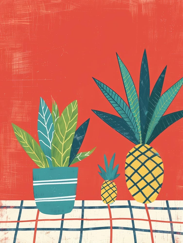 Pineapples And Plants