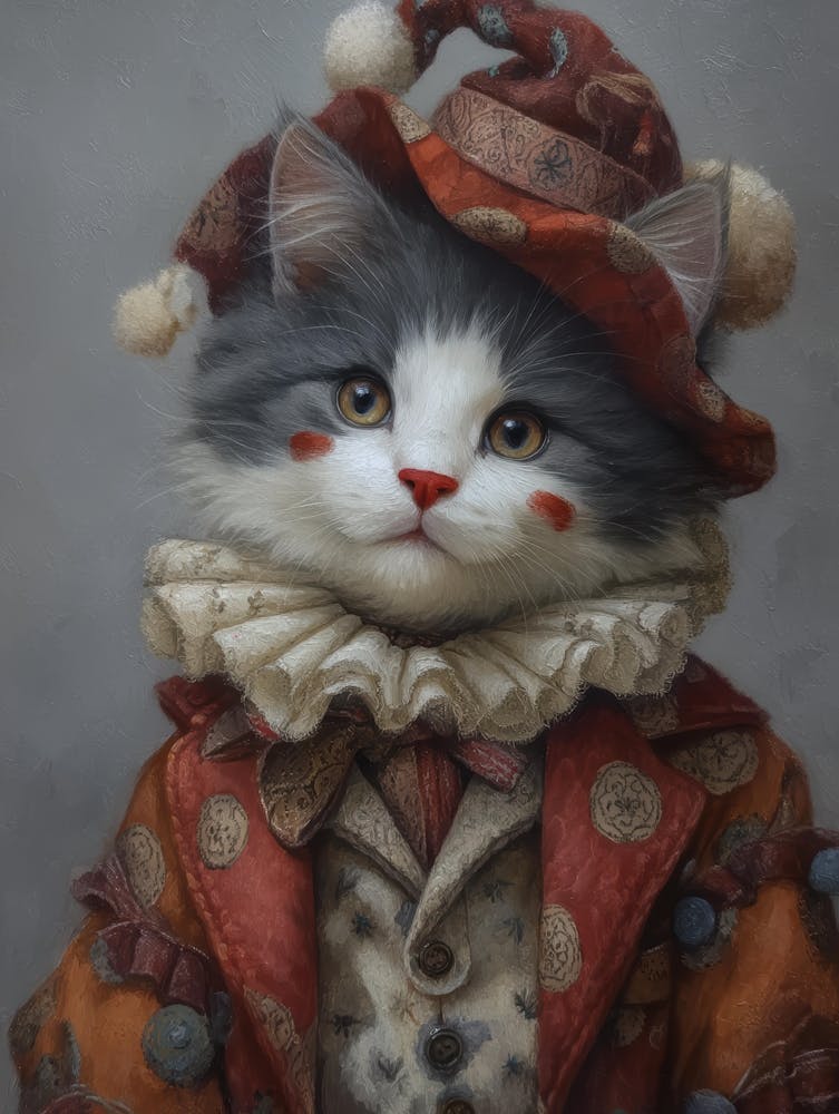 Clown Cat 1