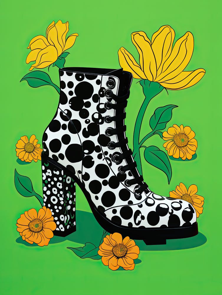 Step into Spring: Floral Shoes and Sneaker Art 1