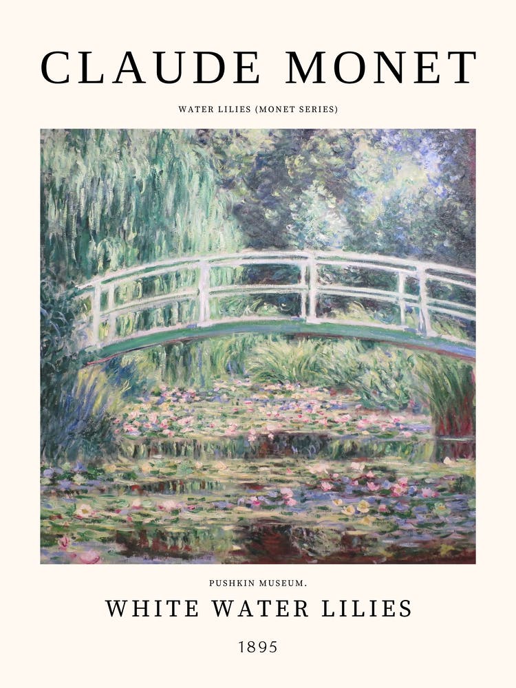 White Water Lilies - Claude Monet