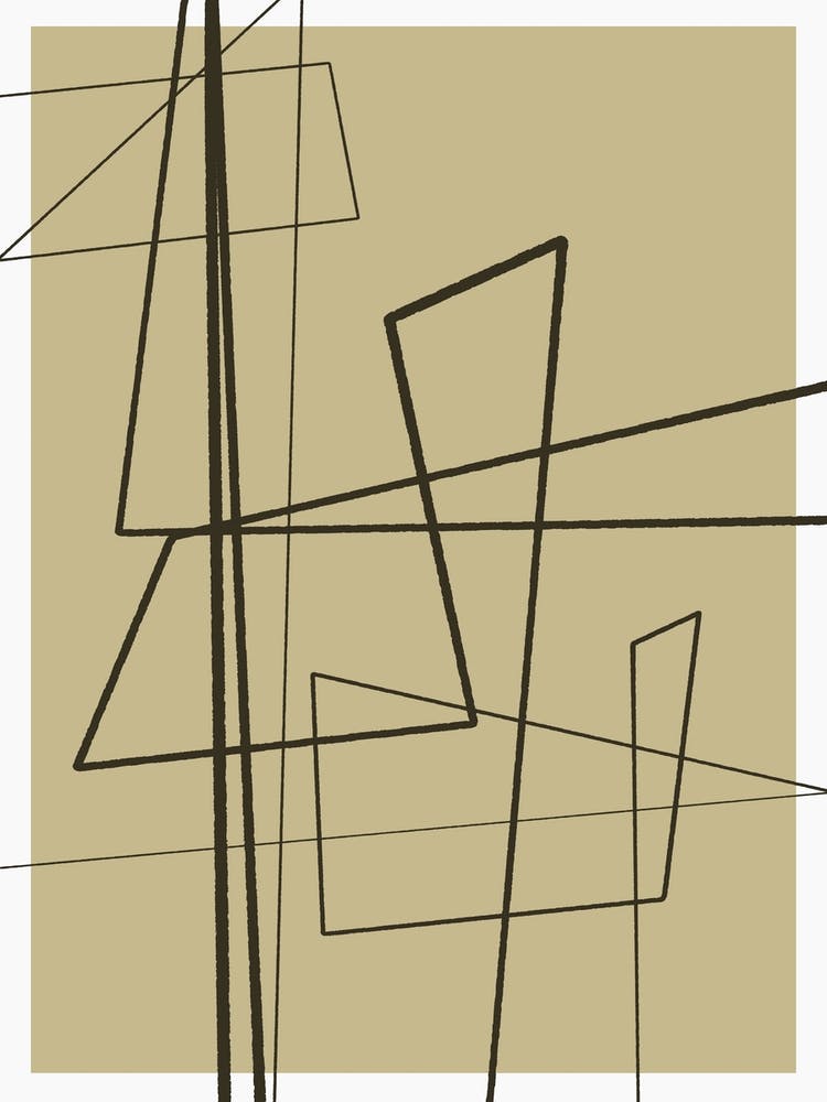 Angular Lines No 8 1