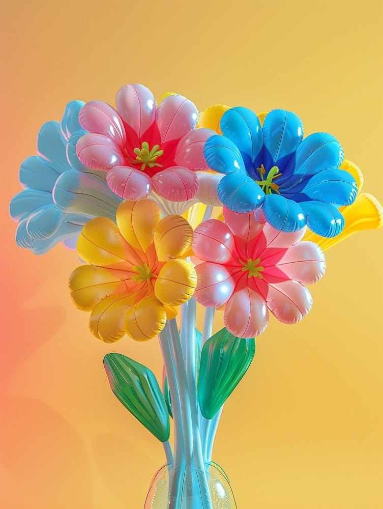 Dreamy Inflatable Flowers Forget Me Not 2