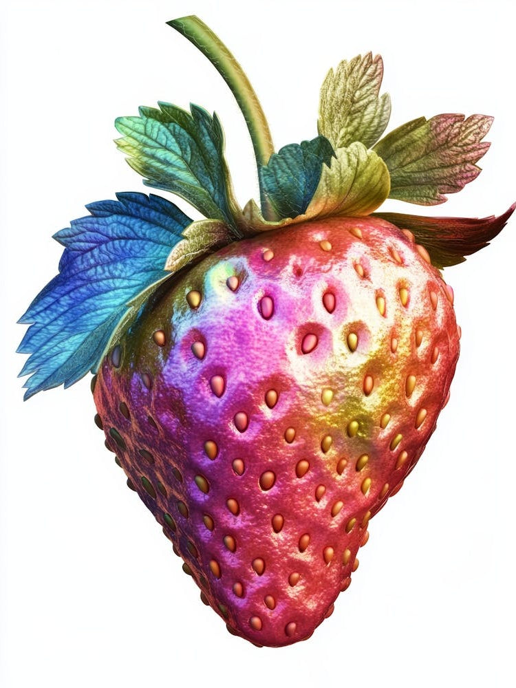 Rainbow Strawberry 3