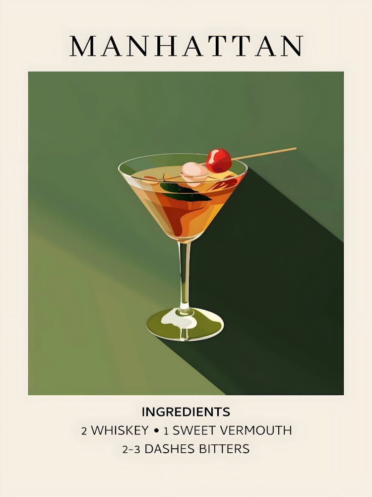 Manhattan Cocktail