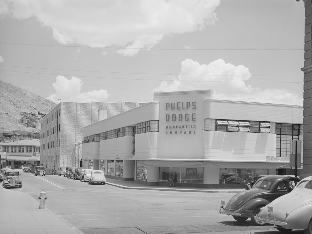 Store, Bisbee, Arizona, Phelps Dodge Practically Owns This Town The Mines, The Principal Mercantile Company