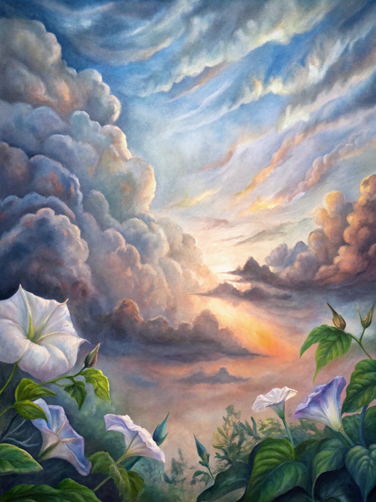 A Dramatic View Of Morning Glory Clouds Rolling Ac