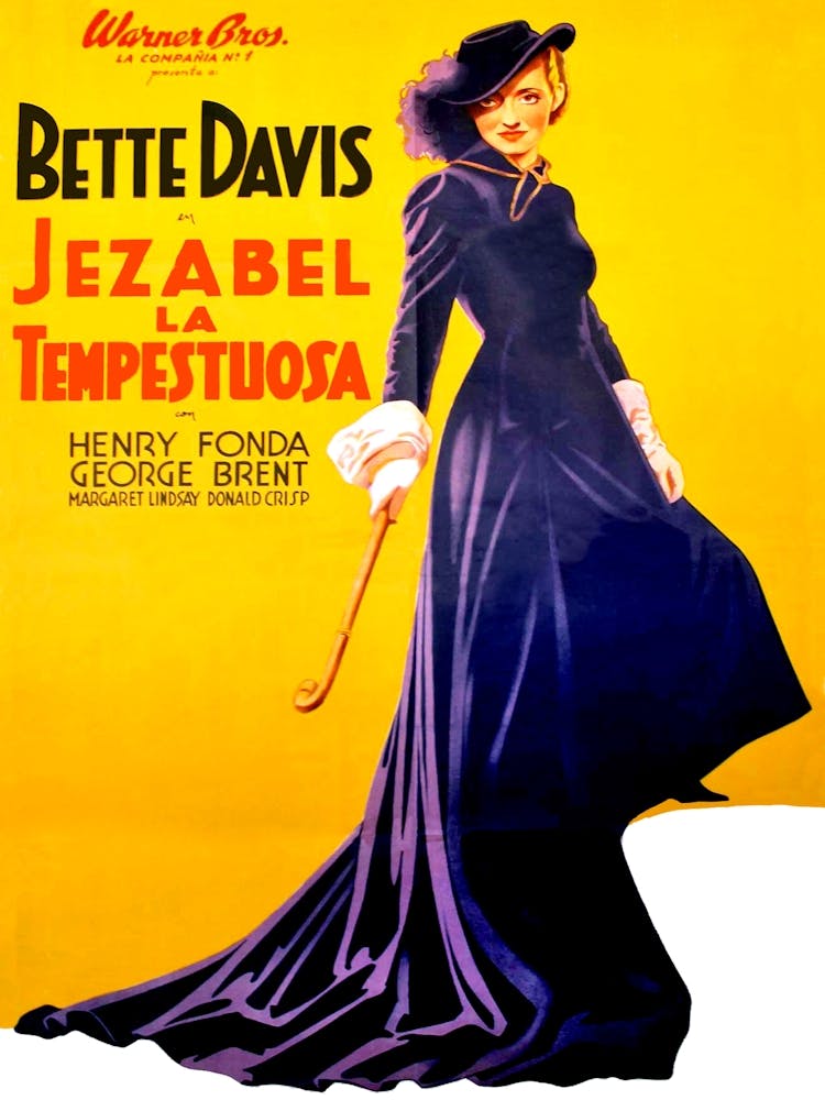 Bette Davis, Jazebal, Movie Poster