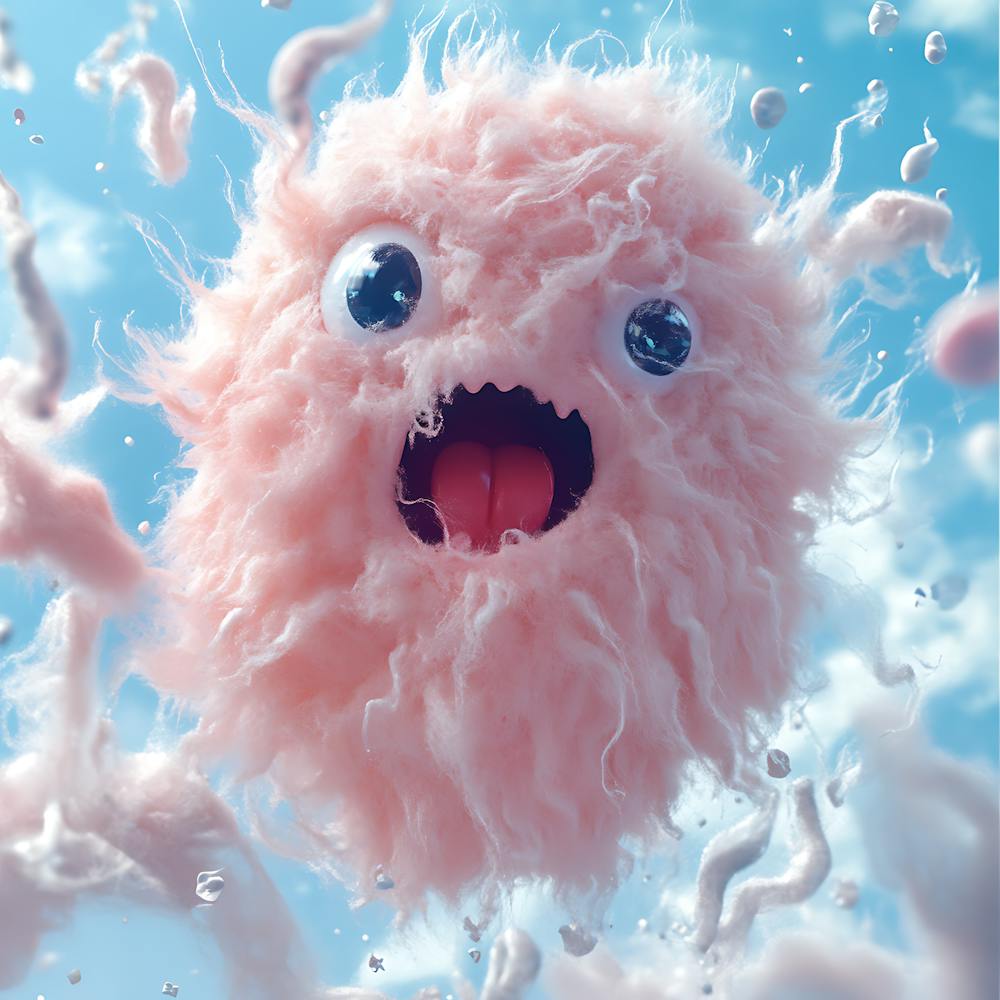 Cute Cotton Candy Air Creature 8