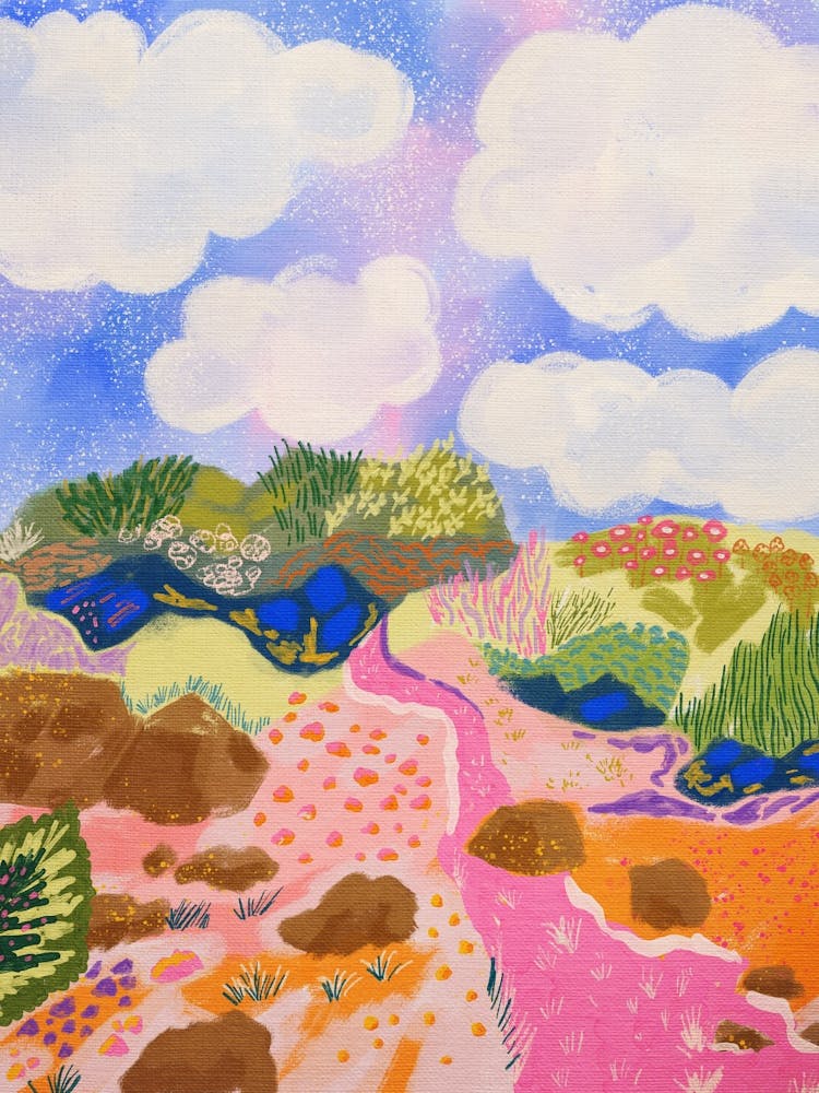 Top of the mountain in Rote Island