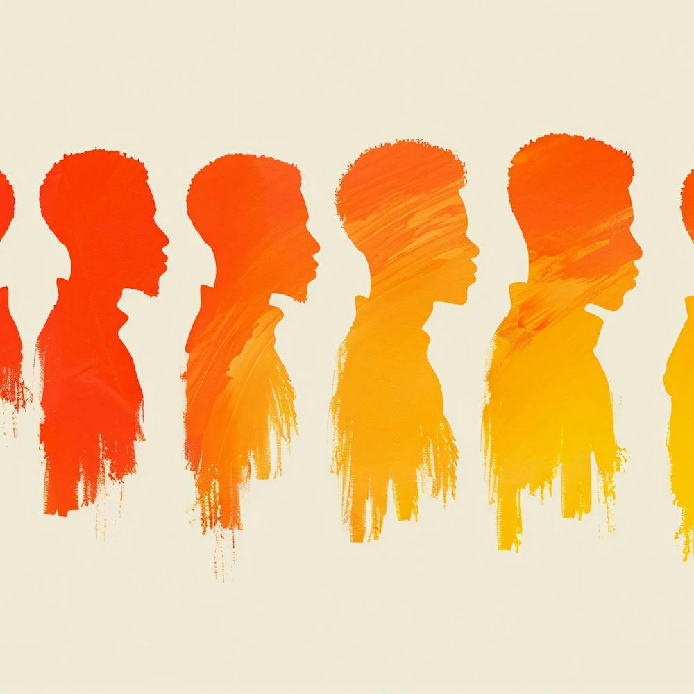 Silhouettes Of People