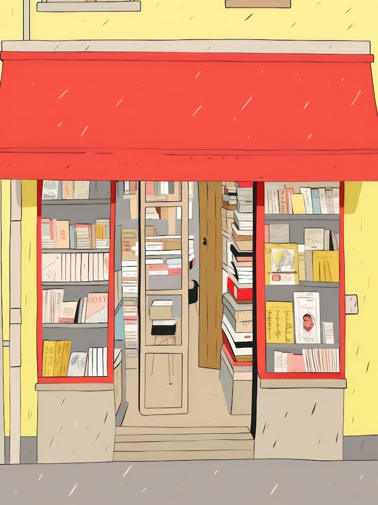 Cannes The Book Nook Pastel Colours 3