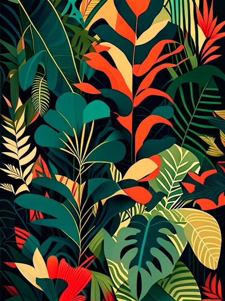 Jungle Patterns 1 Botanical