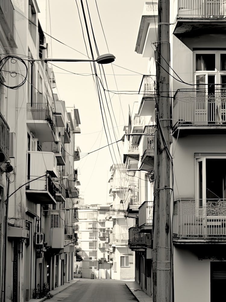Athens, Greece, Photography In Black And White 2