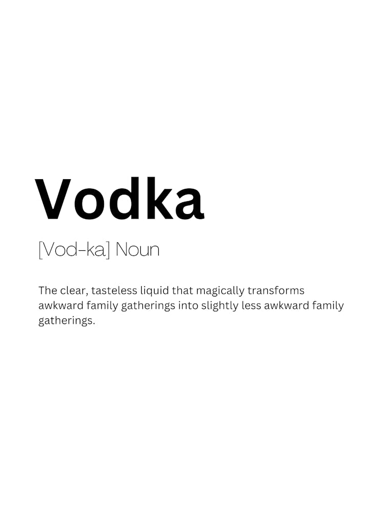 Vodka Definition Meaning