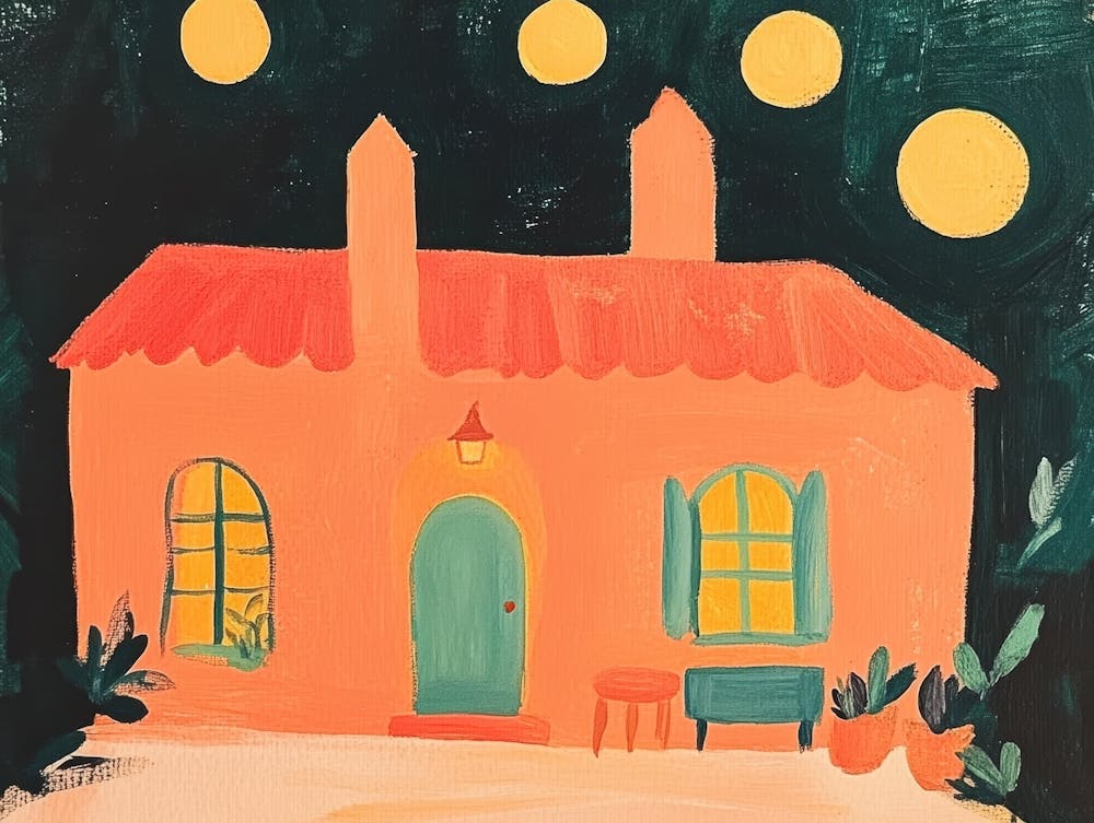 House At Night 7