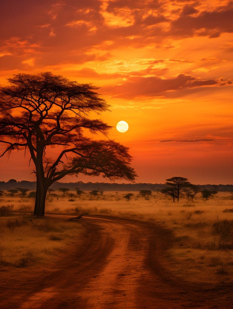 Sunset In The Savannah 3