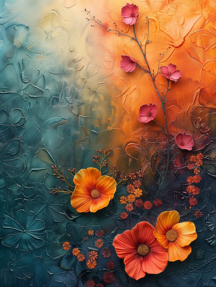 Abstract Of Flowers 1