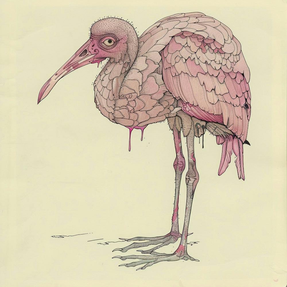 Pink Ibis